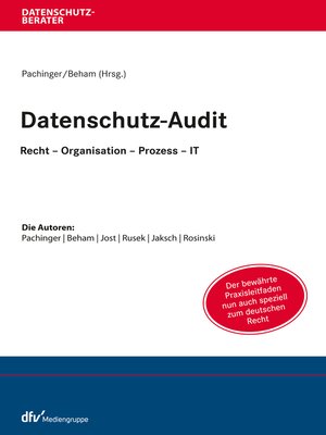 cover image of Datenschutz-Audit